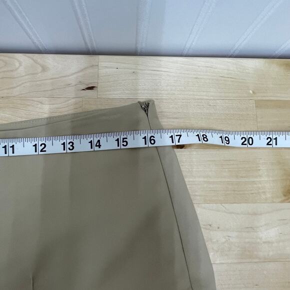 Akris Melissa Techno Pants Khaki Women's Size 8 in Excellent Used Condition - Picture 6 of 8